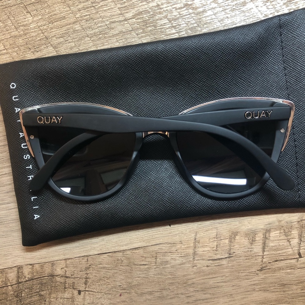 QUAY “MY GIRL” Oversized Cat-Eye Sunglasses - Picture 2 of 3